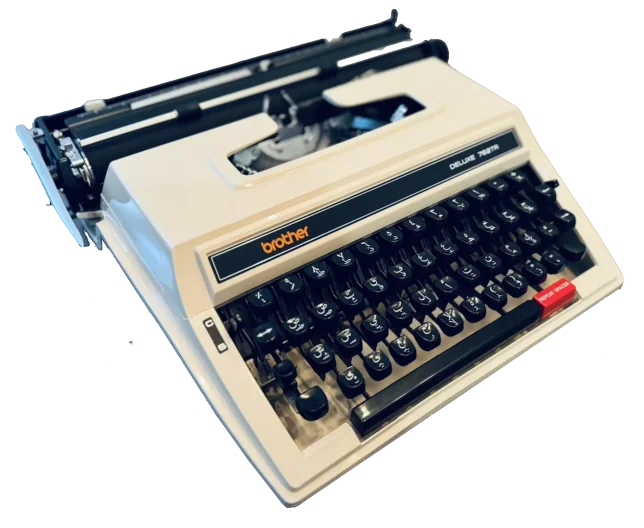 Портативна друкарська машинка Brother 750 TR